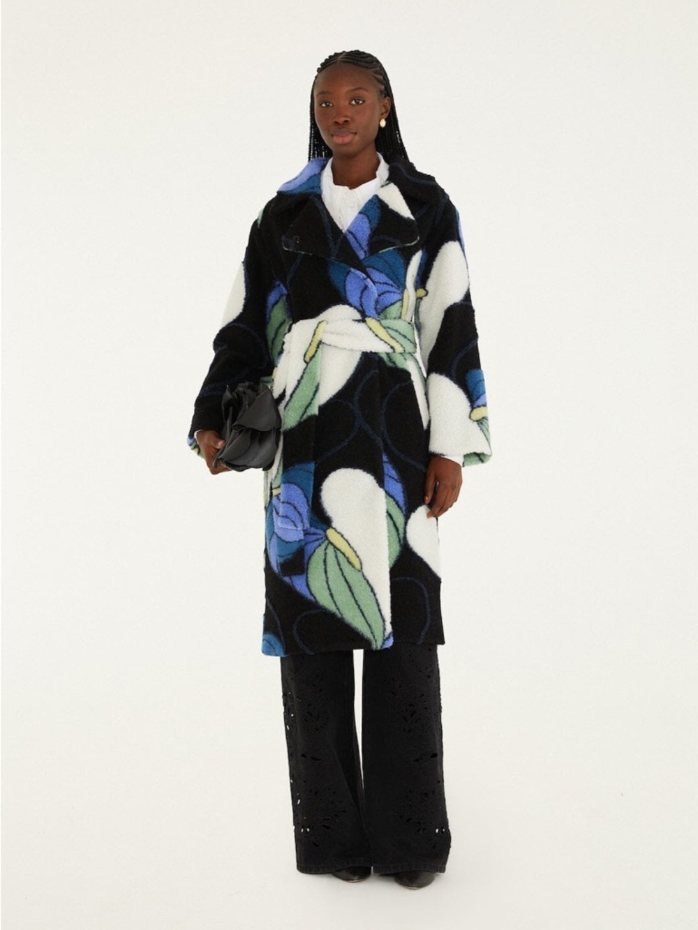Farm Rio: Lovely Anthurium Fleece Coat